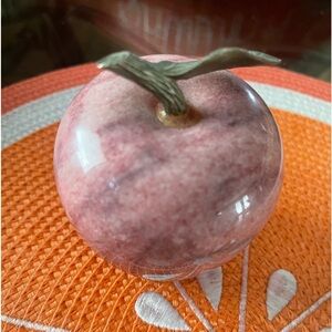 Marble red Apple